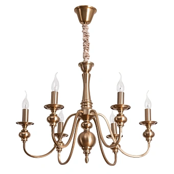 Подвесная люстра Arte Lamp PASSONI A6097LM-6PB