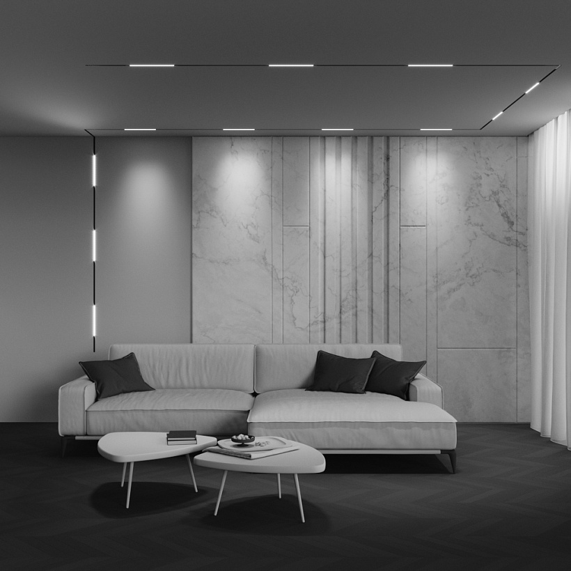 Трековый светильник Maytoni Technical TR240-2-6W3K-B
