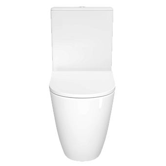 Унитаз-компакт напольный VitrA Sento с сиденьем микролифт белый санитарный фарфор антибактериальное покрытие Hygiene