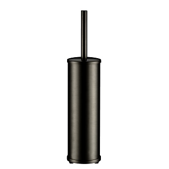 K-1027GUN METAL Щетка для унитаза напольная