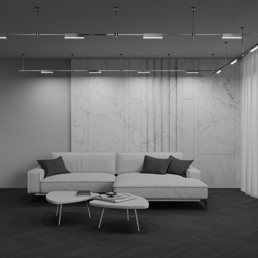Трековый светильник Maytoni Technical TR151-1-12W3K-BS