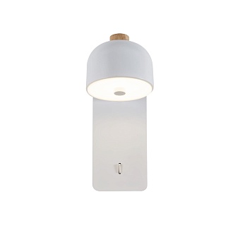 2834-1W, настенный светильник, D165xW95xH210, LEDx5W, 650LM, 3000K, included, switch
