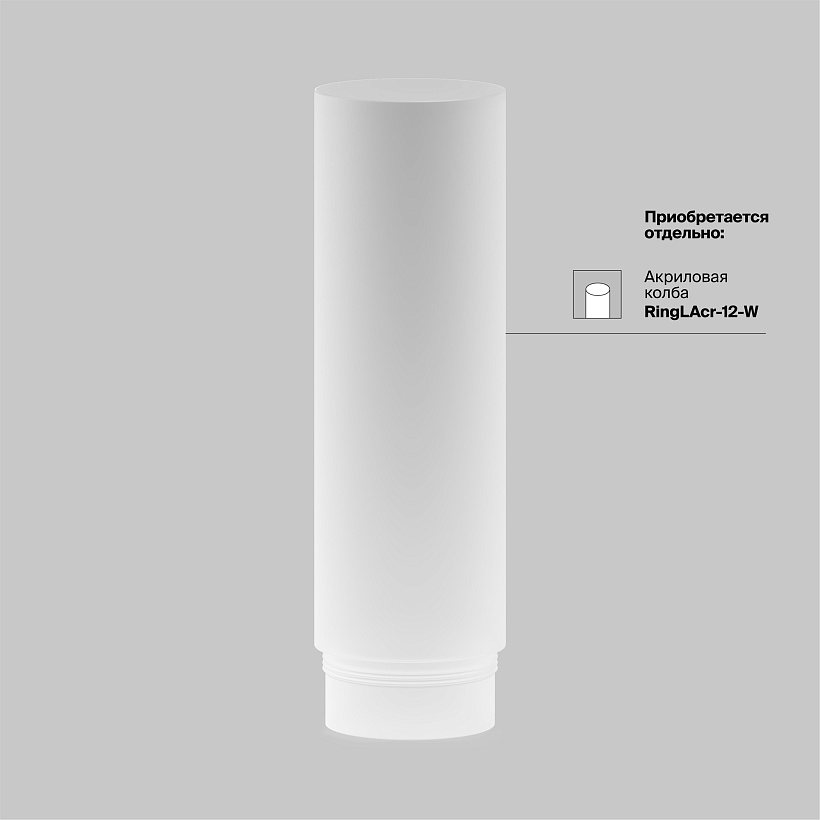 Трековый светильник Maytoni Technical TR032-2-12W4K-M-BW
