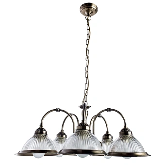 Подвесная люстра Arte Lamp AMERICAN DINER A9366LM-5AB