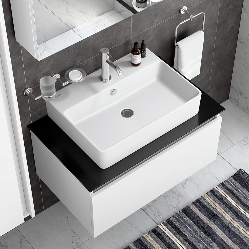 Смеситель для раковины VitrA Minimax Round (Минимакс Раунд) A43530EXP однорычажный хром латунь