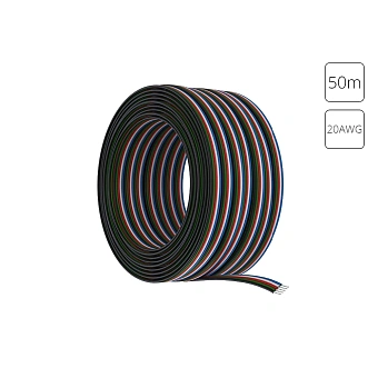 Провод 5-жильный для светодиодной ленты RGBW 50м, 20AWG Arte Lamp STRIP-ACCESSORIES A20-5W
