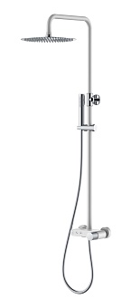 Стойка для душа STICK WHITE TOUCH CHROME