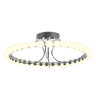 4589-6C, потолочная люстра, D600xH200, LEDx43W, 3400LM, 4000K, included