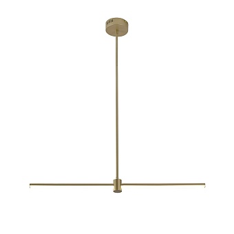 4177-1P, подвесная люстра, L800xW120xH940, LEDx32W, 1680LM, 3000-6000K, included, remote control