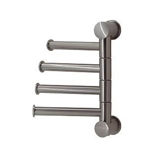K-1054NICKEL Держатель полотенец четверной
