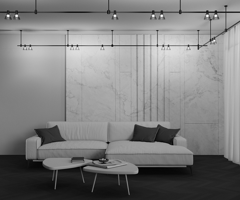 Трековый светильник Maytoni Technical TR147-1-3W3K-B