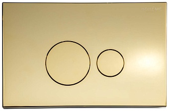 Кнопка для инсталляции, пластик GOLD (для 666)