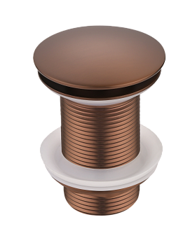 Слив для раковины, автомат(клик-клак) BRUSHED BRONZE