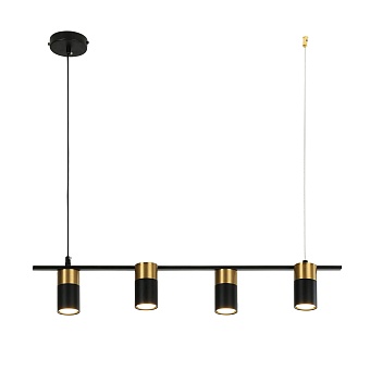 2825-4P, подвесная люстра, L710xW100xH140/1140, 4xGU10x35W, included