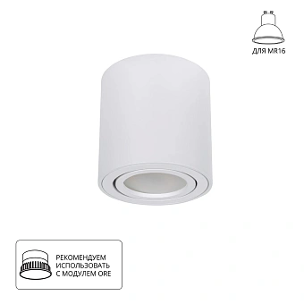 Точечный накладной светильник Arte Lamp BEID A1513PL-1WH