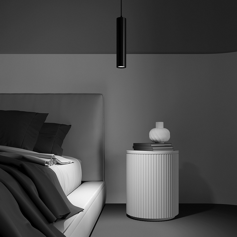 Трековый подвесной светильник Maytoni Technical TR025-1-GU10-B