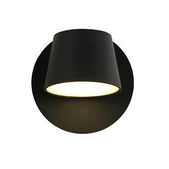 1854-1W, настенный светильник, D120xW120xH120, 1xLEDx6W, 650LM, 3000K, included, switch