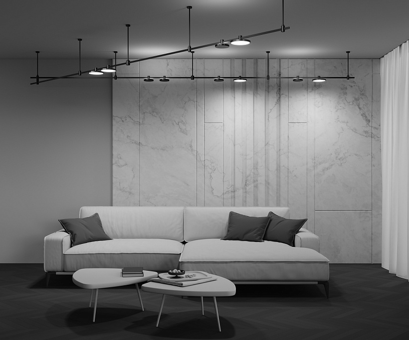 Трековый светильник Maytoni Technical TR153-1-10W3K-B