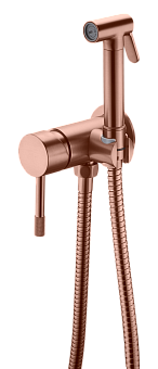 Смеситель гигиенический, Uno. Brushed Bronze
