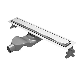 Душевой лоток Premium Linear 60см, нерж.сталь ХРОМ (Satin)