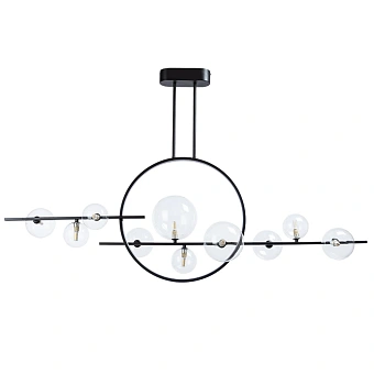 Люстра на штанге Arte Lamp SATURN A7790SP-75BK