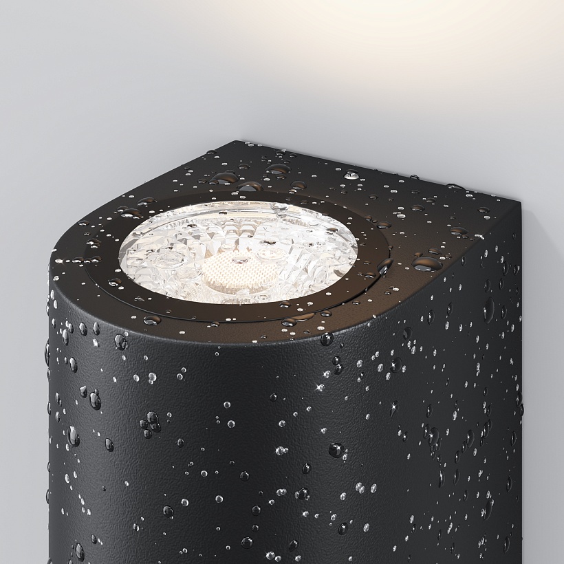 Уличный настенный светильник Maytoni Outdoor O044WL-02B