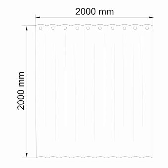 Aland SC-85103 Шторка для ванной