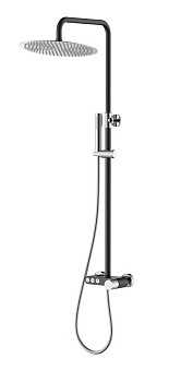 Стойка для душа STICK BLACK DIAMOND CHROME