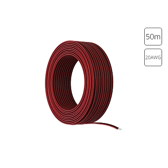 Провод 2-жильный для светодиодной ленты 50м, 20AWG Arte Lamp STRIP-ACCESSORIES A20-2W