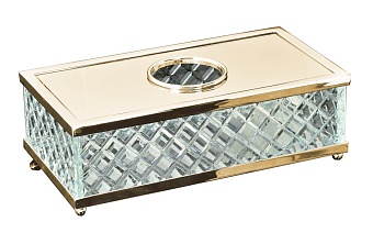 Салфетница ЗОЛОТО Crystal Luxury Options