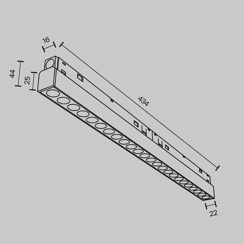 Трековый светильник Maytoni Technical TR031-4-24WTW-M-DSZ-W