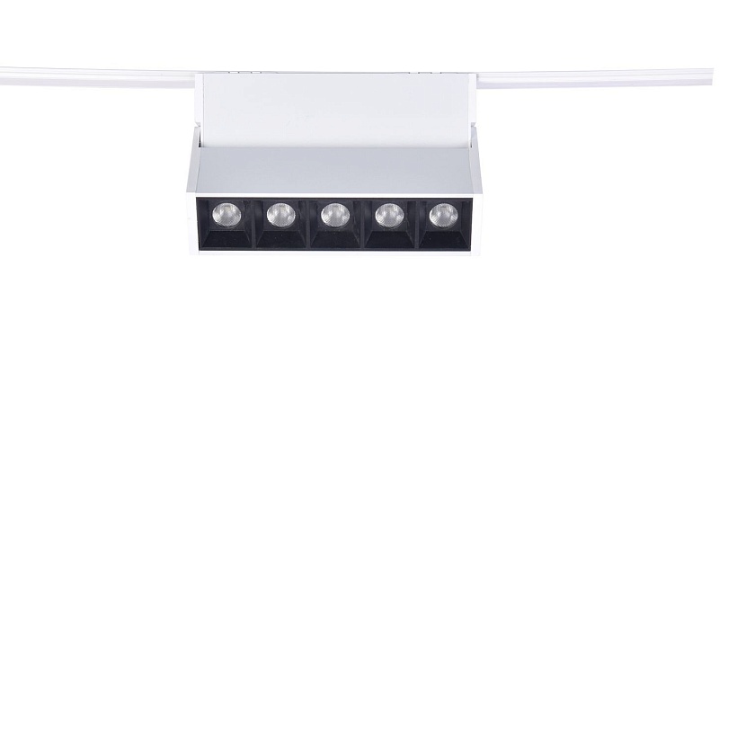 4142-1U, потолочный светильник, L140xW35xH105, LEDx10W, 42V, угол рассеивания: 30°, 700LM, 3000-6000K, IP20, included