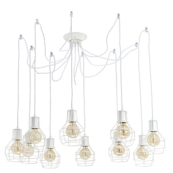 Подвесная люстра Arte Lamp INTERNO A9182SP-10WH