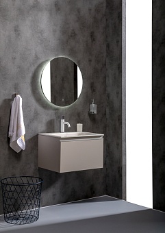 Тумба без раковины Vallessi 60*46см КАШЕМИР матовый, 1 полка