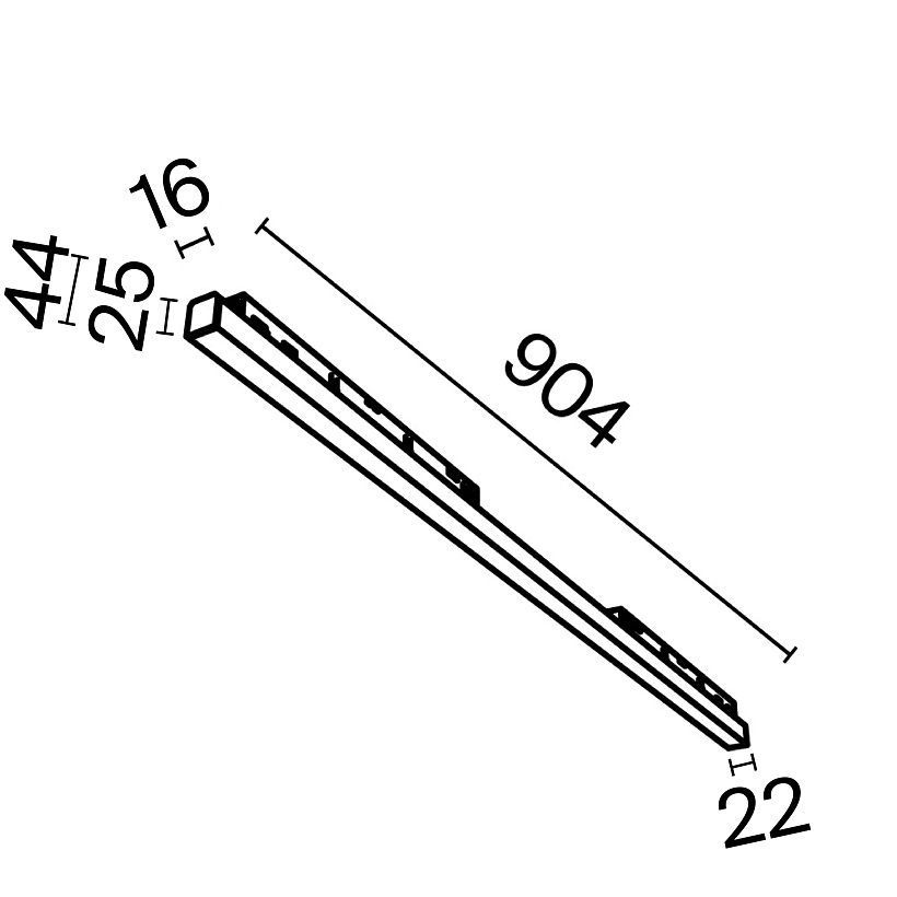 Трековый светильник Maytoni Technical TR030-4-30WTW-DD-B