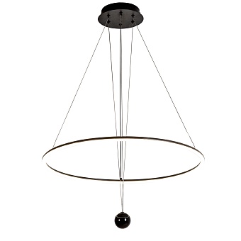 4588-6P, подвесная люстра, D600xH600/1500, LEDx38W, 3040LM, 4000K, included