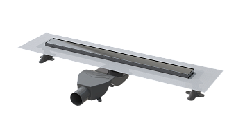 Душевой лоток Premium Linear 60см, нерж.сталь GUN METAL