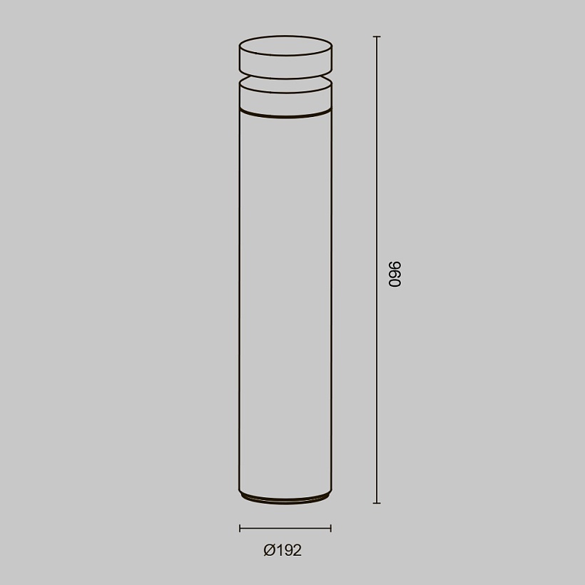 Ландшафтный светильник Outdoor O469FL-L20CM3K1