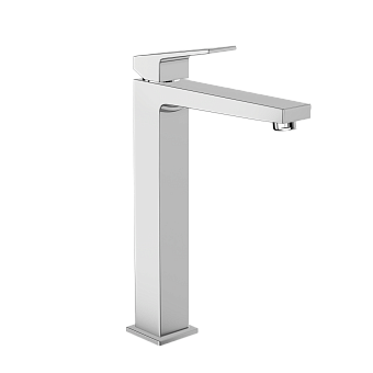 Смеситель для раковины-чаши VitrA Minimax Square (Минимакс Сквуэр) A43724EXP однорычажный хром латунь
