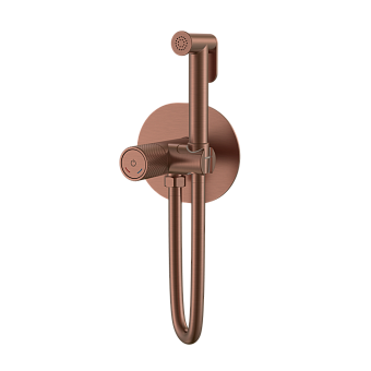 Смеситель гигиенический TECH Brushed Bronze