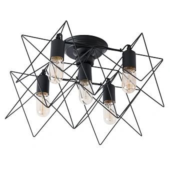 Потолочная люстра Arte Lamp TELA A6048PL-5BK