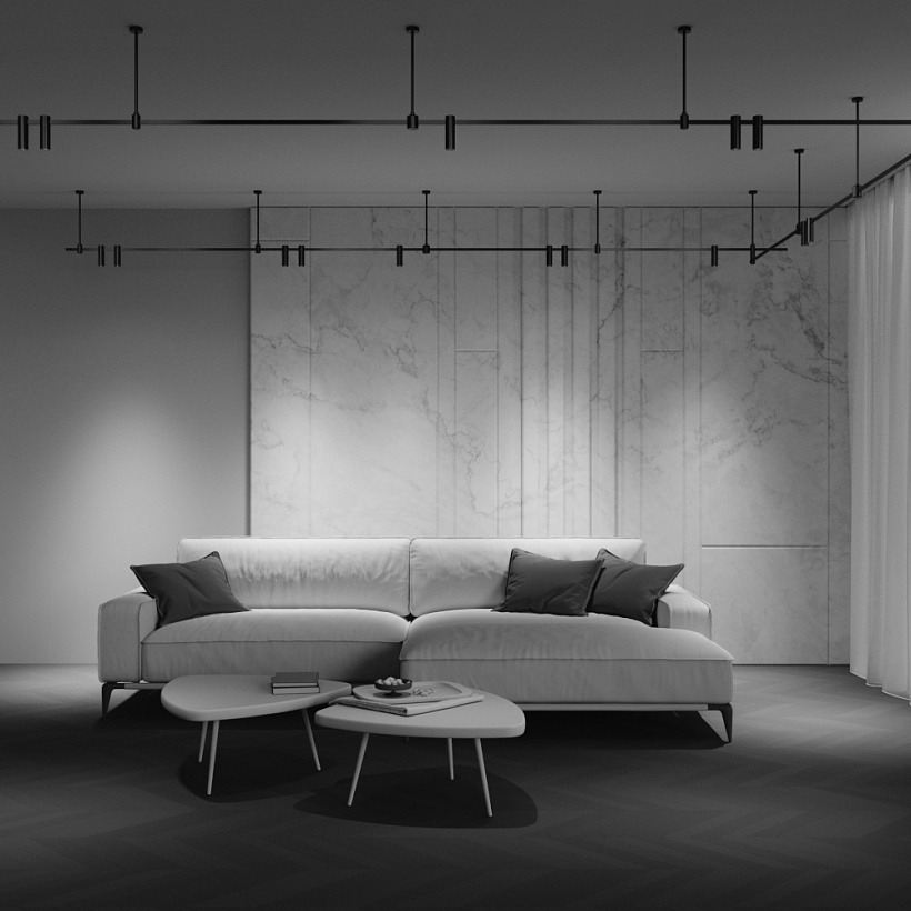 Трековый светильник Maytoni Technical TR143-1-5W3K-W-B