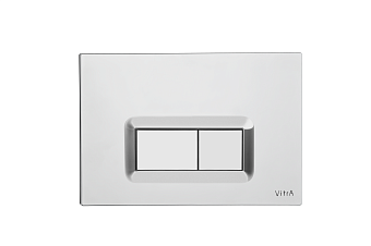 Инсталляция с унитазом VitrA S20 комплект 4 в 1 с сиденьем микролифт безободковый цвет клавиши глянцевый хром