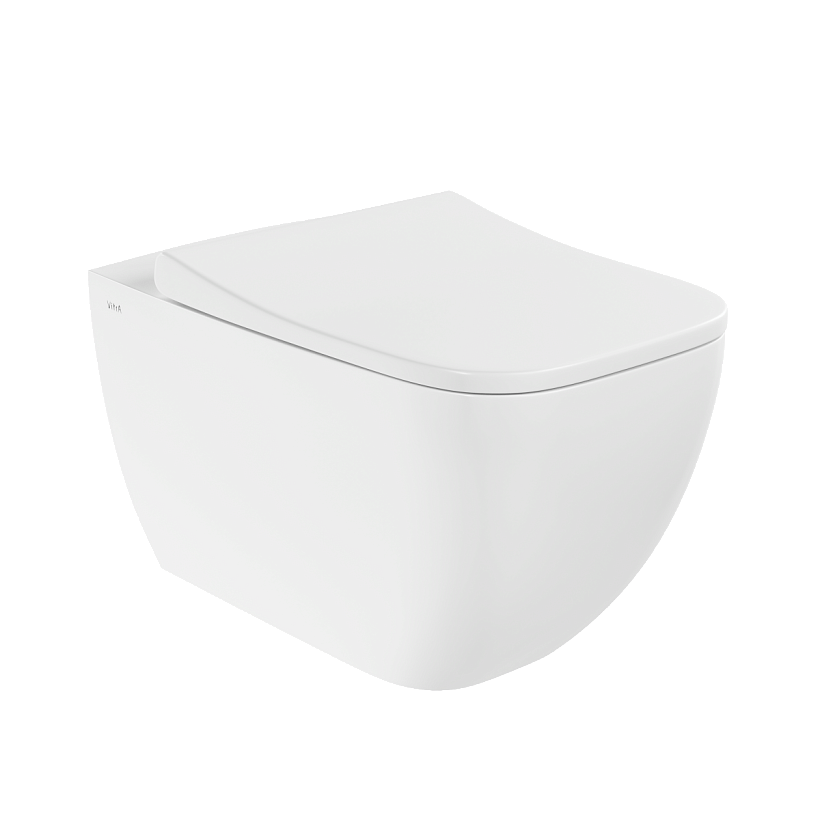 Инсталляция с унитазом VitrA Shift (Шифт) 9855B003-7207 комплект 3 в 1 с сиденьем микролифт безободковый Rim-ex (Рим-экс)