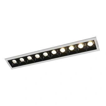 Точечный встраиваемый светильник Arte Lamp GRILL A3153PL-10BK