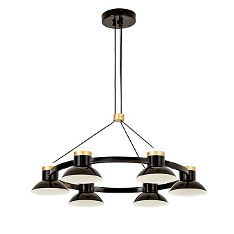 4516-6P, подвесная люстра, D625xH300/1800, 6xLEDx10W, 4800LM, 4000K, included
