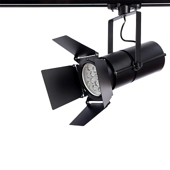 Трековый светильник Arte Lamp OBIETTIVO A6312PL-1BK