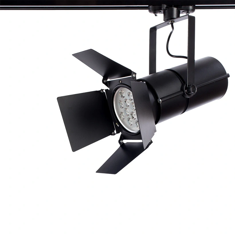Трековый светильник Arte Lamp OBIETTIVO A6312PL-1BK
