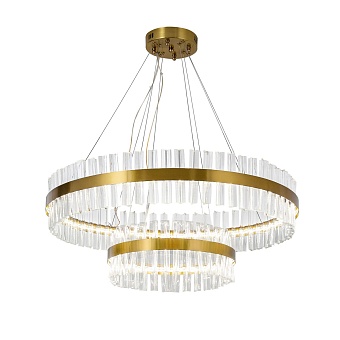4012-12P, подвесная люстра, D800xH320/1820, LEDx40W + LEDx20W, 4800LM, 3000-6000K, included, remote control