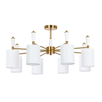 Люстра на штанге Arte Lamp WAVERLEY A4102PL-8PB